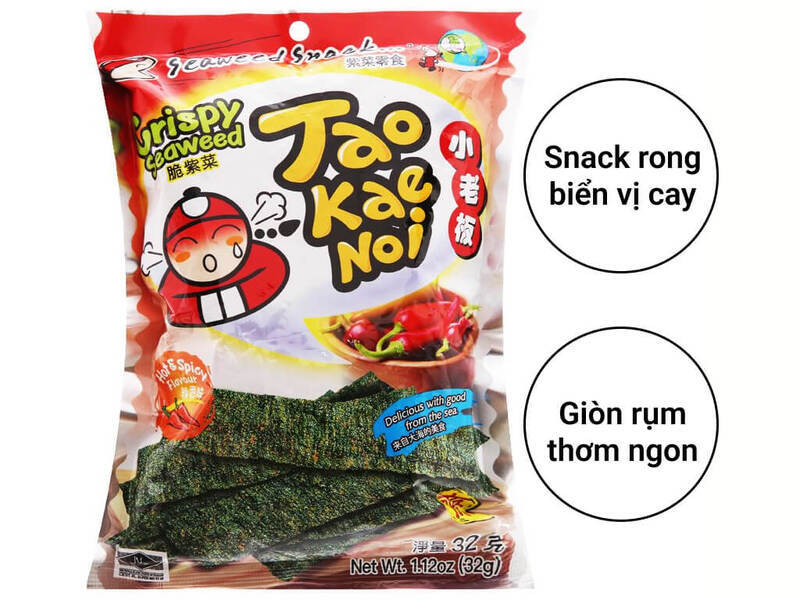Rong biển Tảo Kae Noi giàu chất xơ và khoáng chất