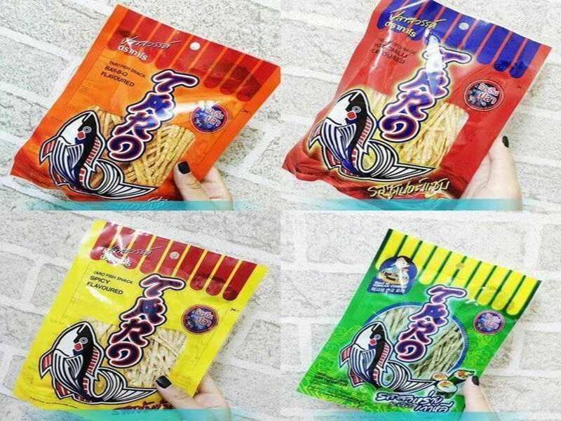 Snack cá Taro  Thái Lan - Món ăn vặt từ cá tươi